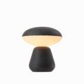 LUMINARIA - LED DE MESA THOR USB RECARREGAVEL TOUCH BATERIA COM 12H DE AUT… A ACOMPANHADO CABO - PRETO