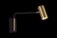 ARANDELA LED - KASTRA - 5W - 3000K - DOURADO E PRETO
