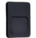 BALIZADOR LED - LEO - 2W - 3000K - PRETO
