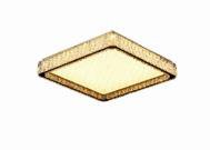PLAFON LED - QUADRADO TOLIMAN 3000K A 6500K - 77W - DOURADO