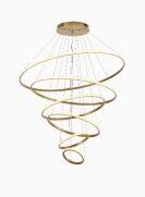 PENDENTE LED - SKYLIGHT 20*30*50*60*80*100CM - 213W - 3000K - DOURADO