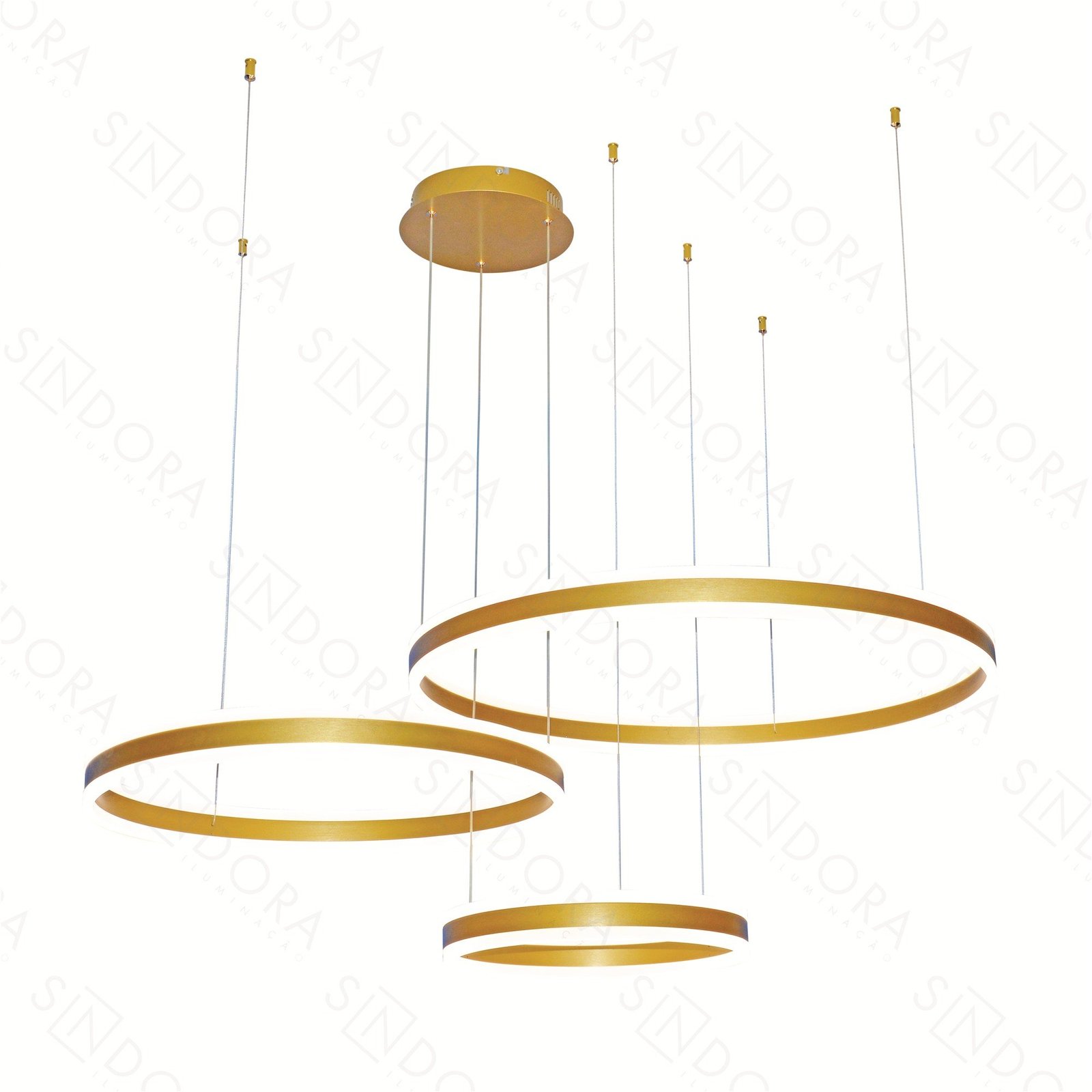 Conjunto de Pendentes LED