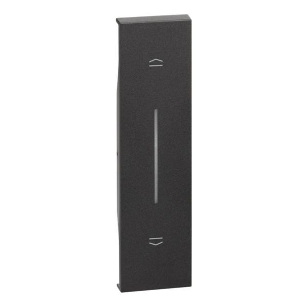 Tampa Para Comando Persiana E Cortinas 1M Black - Living Now