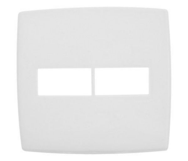 Placa 1+1Posto Horizontal 4X4 Pialplus Br