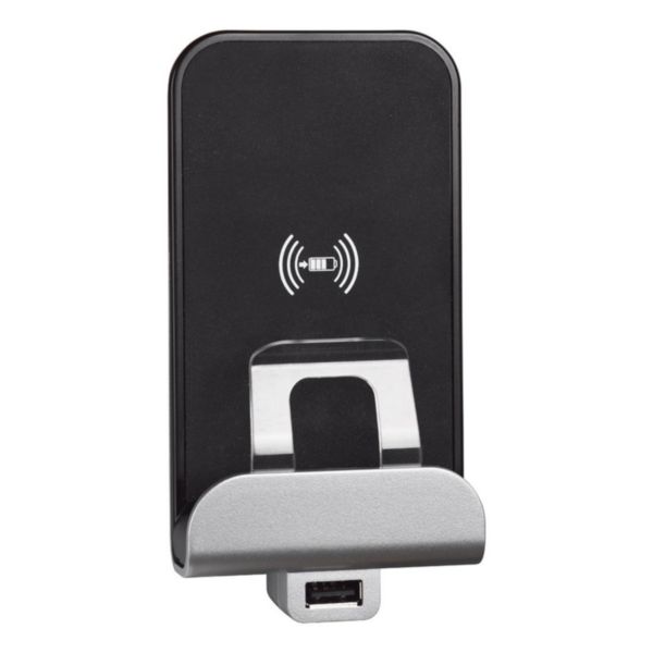 Carregador De Inducao + USB 2.400Ma 3M Black - Living Now