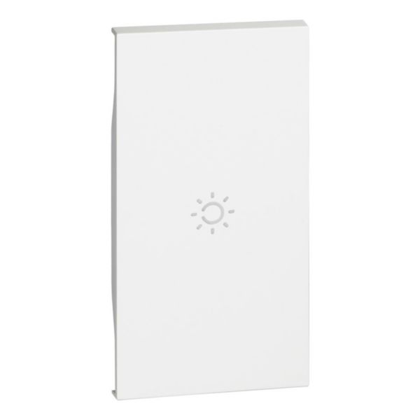 Tampa Para Interruptor Simbolo Luz 2M White - Living Now