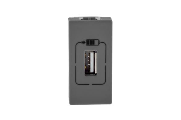 Carregador 1X USB 1500Ma 1M Cinza - Pial Plus+