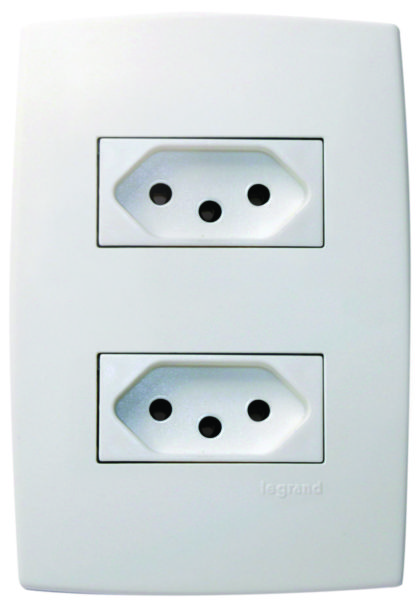 2XTomada 2P+T 10A Nbr