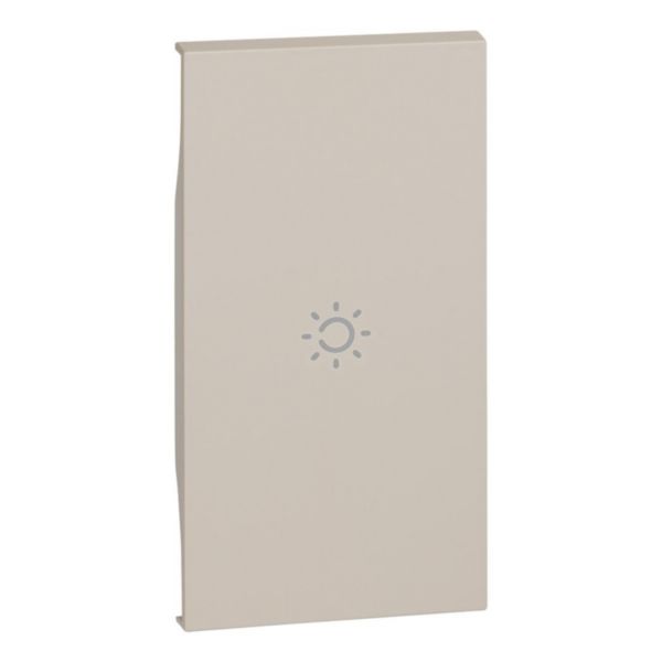 Tampa Para Interruptor Simbolo Luz 2M Sand - Living Now