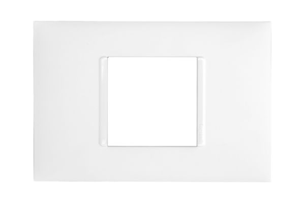 Placa 2 Postos 4X2 Branca - Pial Plus+