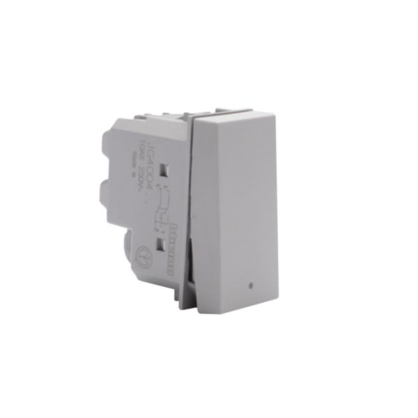 Matixgo - Interruptor intermediário 10AX 1M cinza - Montagem embutida - Terminal parafusado - Grau de proteção IP20