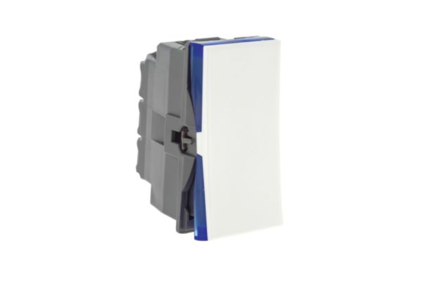 Pulsador 2A 250V B.Parafuso 1M Branca - Pial Plus+