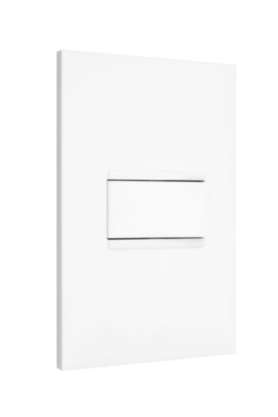 1 Interruptor Simples 10A 4X2 Branco - Pial Plus +
