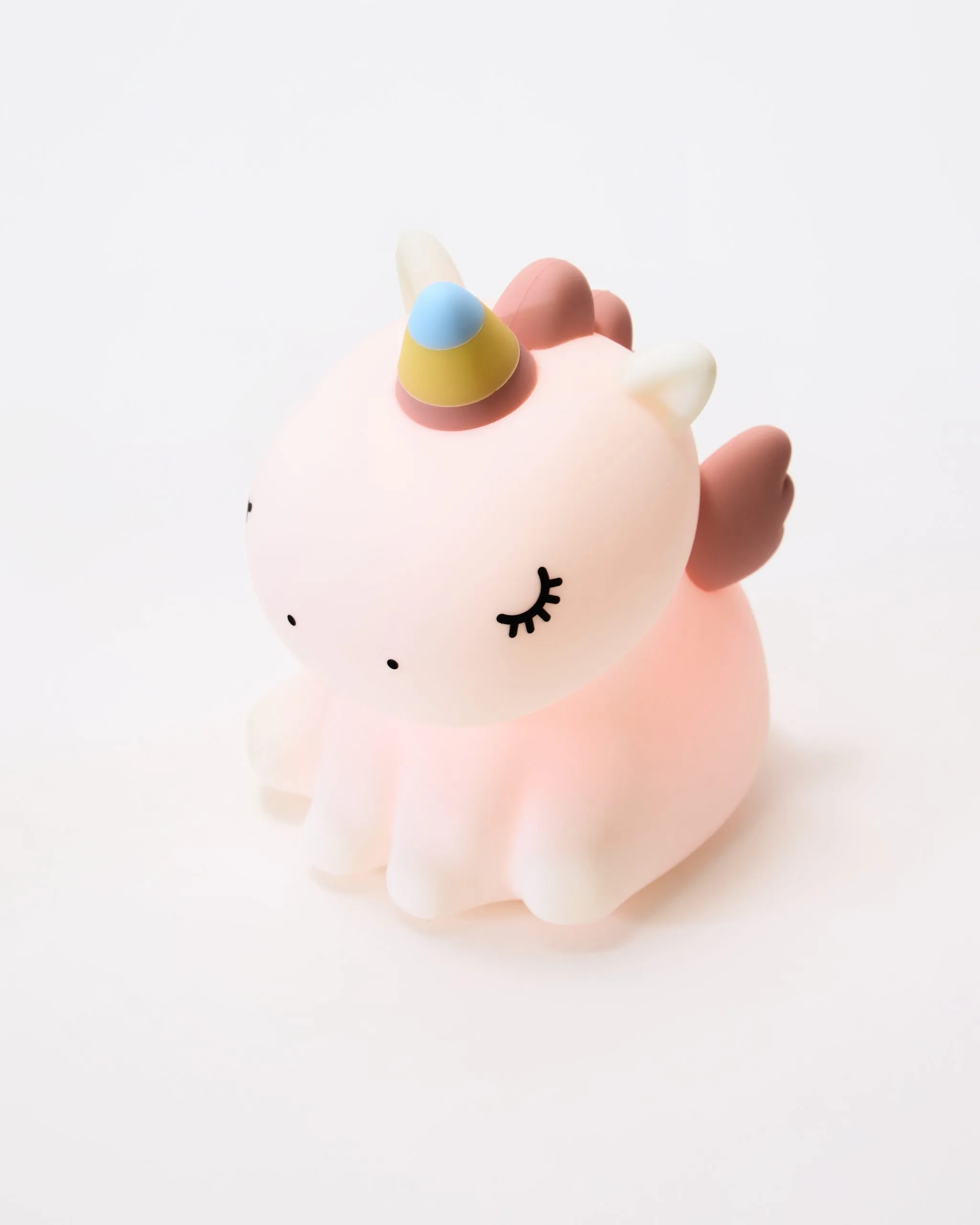 LUMINÁRIA INFANTIL SQUISHY UNICÓRNIO MULTICOLORIDO