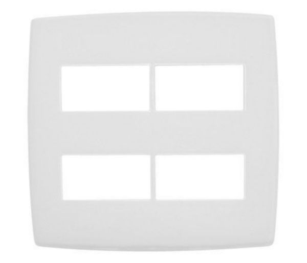 Placa 2+2Postos Separados 4X4 Pialplus Br
