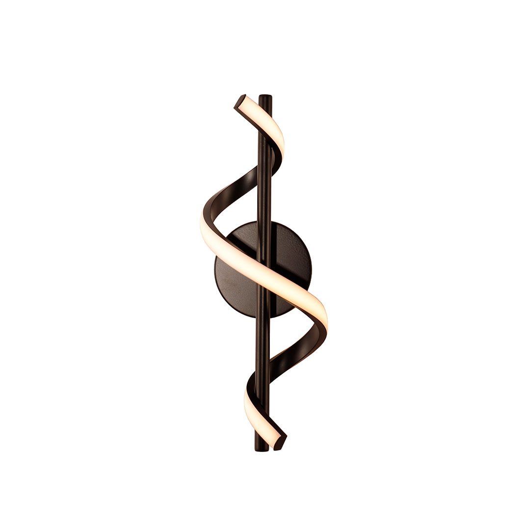 Arandela Spirale Preto
