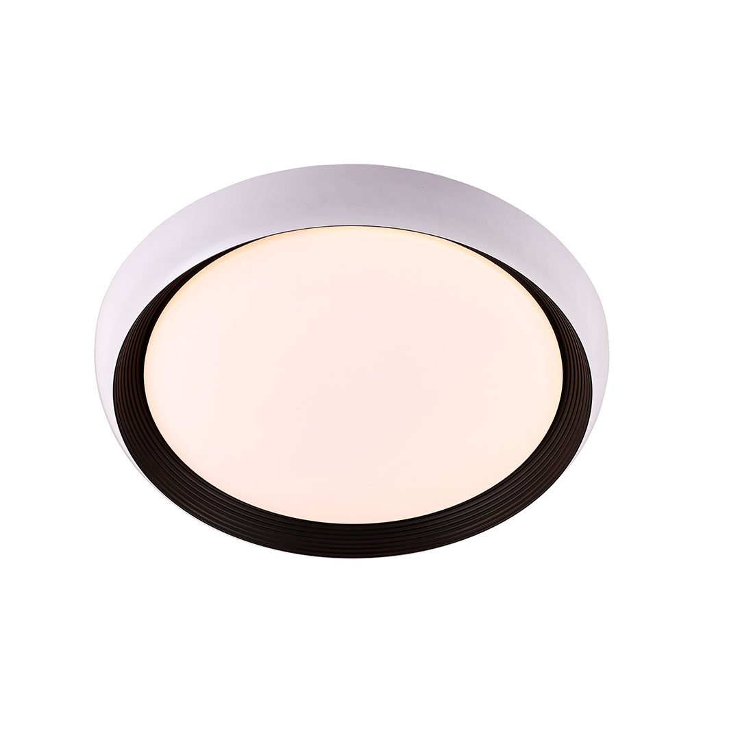 Plafon Sunny Branco e Preto
