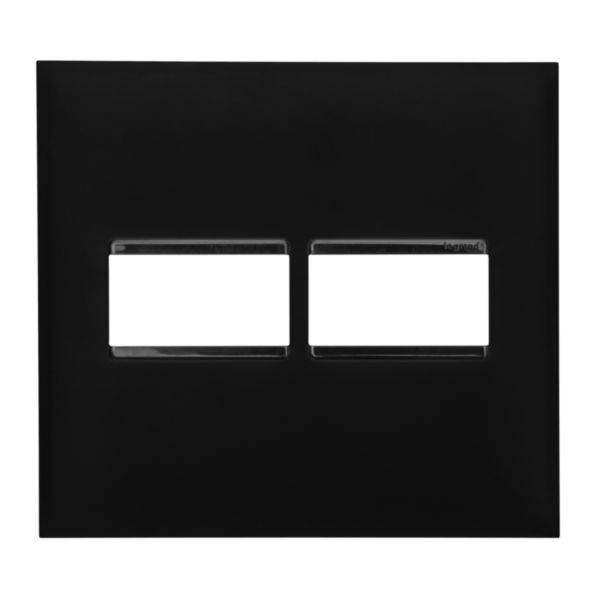 Plaque 1+1 Posto 4X4 Preto - Pial Plus+
