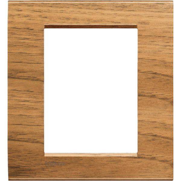 Placa Quadrada 3 Postos 4X2 - Noce Nazionale