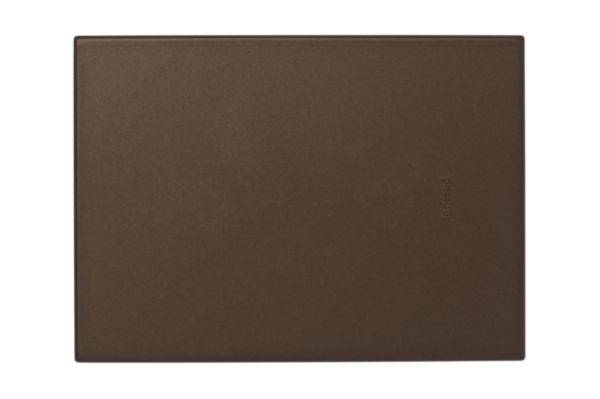 Placa Cega 4X2 Dark Bronze Arteor