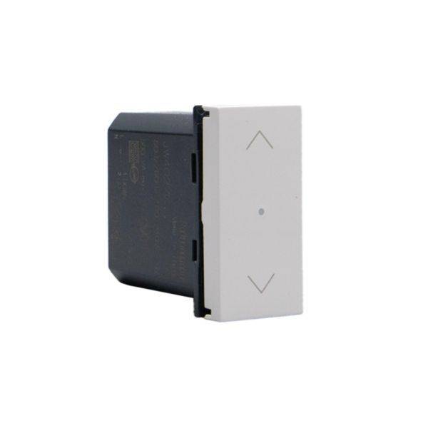 Matixgo - Comando de persiana conectado 1M branca - Zigbee - Compatível Alexa/Siri/Google - Montagem embutida