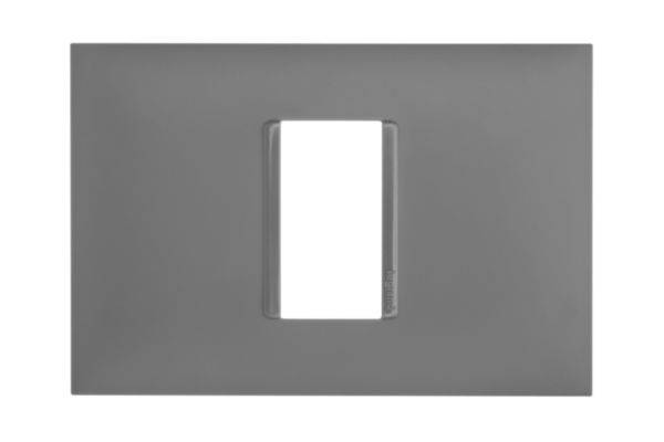 Placa 1 posto 4X2 Cinza - Pial Plus+