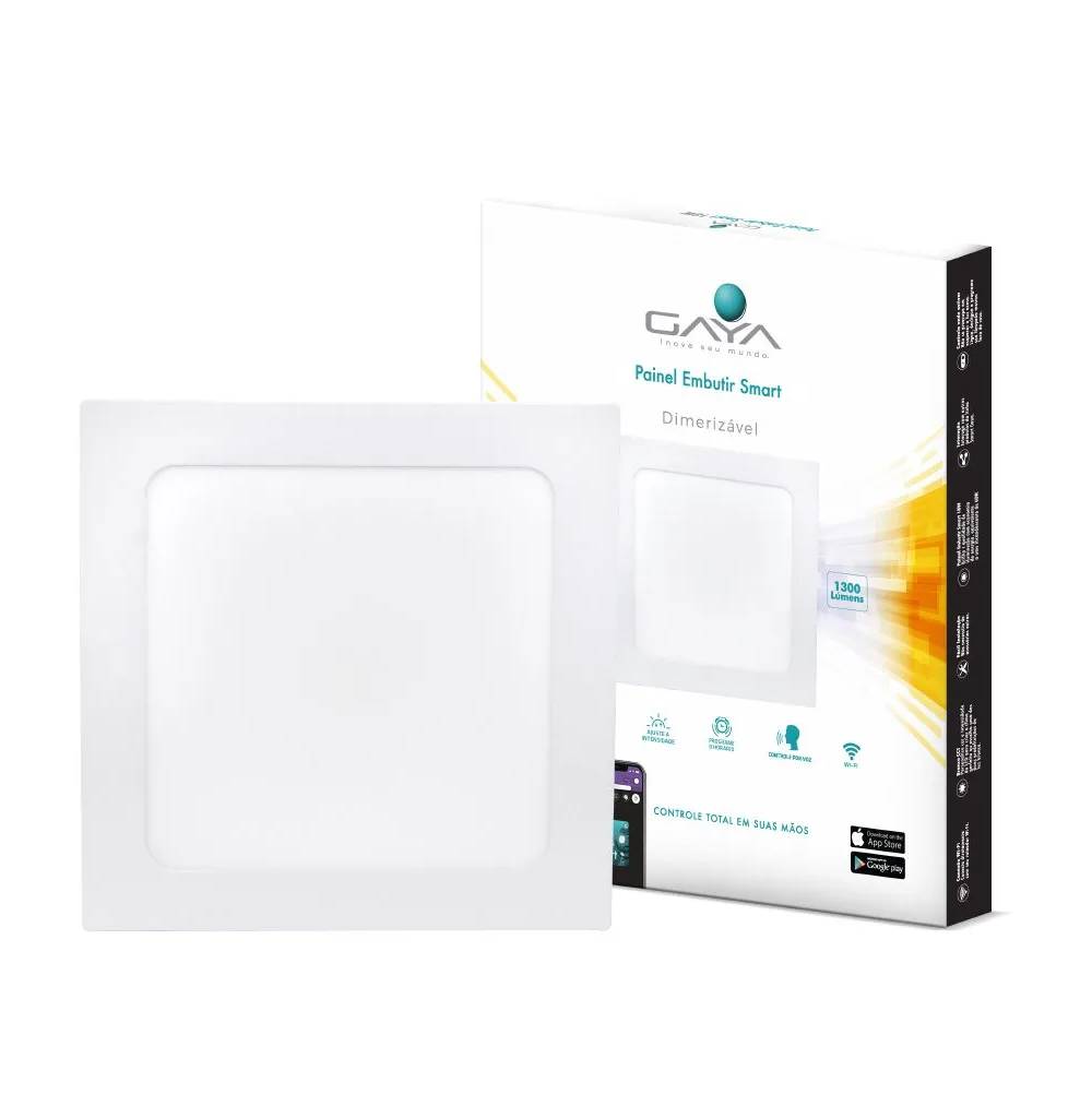 PAINEL EMBUTIR QUADRADO CCT SMART