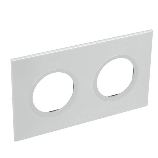 Placa 2X2 Módulos Redondos Soft Alu Arteor