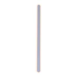Arandela de Parede LED 3000K 28W Bivolt 60cm Metal e Acrílico Branco