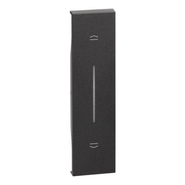 Tampa Para Comando Persiana E Cortinas 1M Black - Living Now
