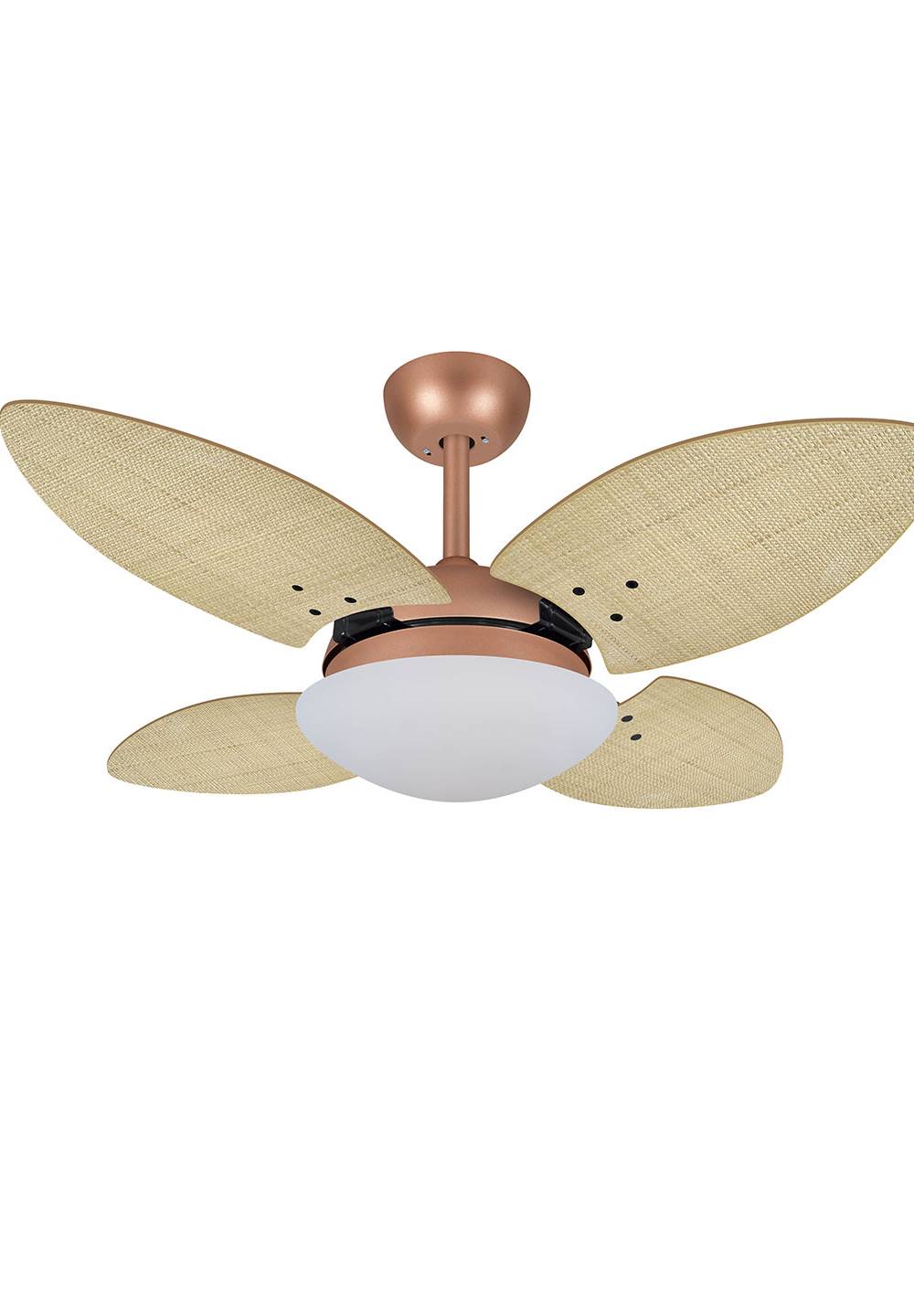 9025 VOLARE VD28 MINI PÉTALO COBRE MATE / PALMAE NATURAL