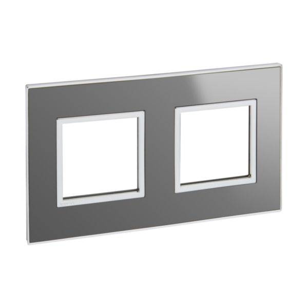 Placa 2X2 Módulos Quadrados Stain Stl Reflective  Arteor