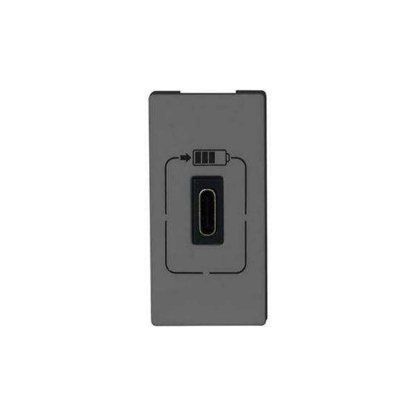 Carregador 1X USB Tipo C 1500Ma 1M Cinza - Pial Plus+