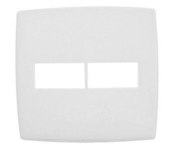 Placa 1+1Posto Horizontal 4X4 Pialplus Br