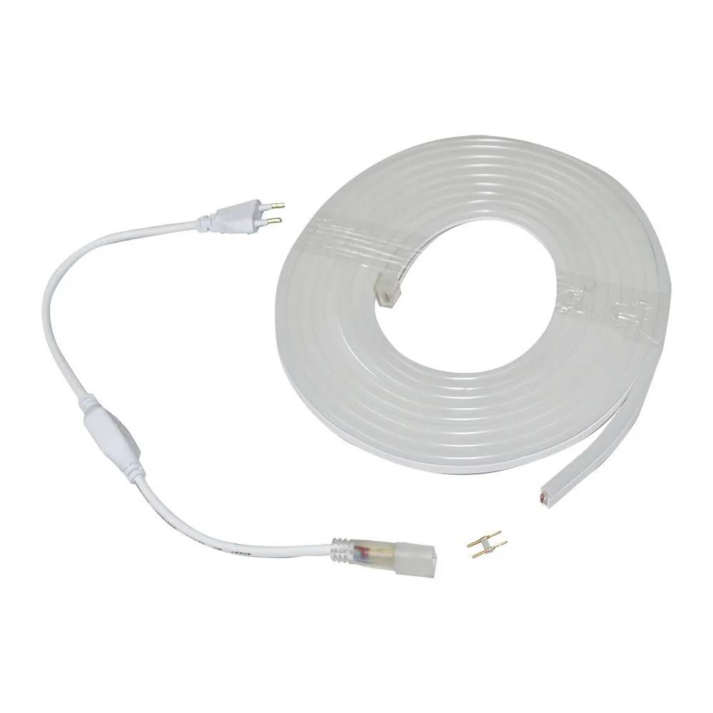 KIT FITA NEON SLIM- 7.5W/M ROLO DE 5 METROS (ACESSÓRIOS INCLUSOS)