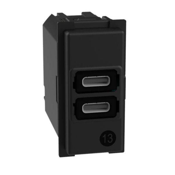 Carregador USB X2 C+C 3A 15W 1M Neutro - Living Now