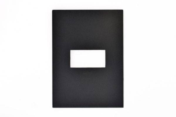 Plaque 4X2 1M Carre Graphite