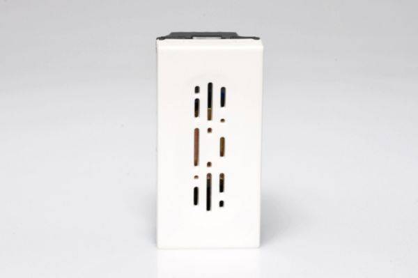 Campainha Cigarra 220V 1M Quadrado Branca Arteor