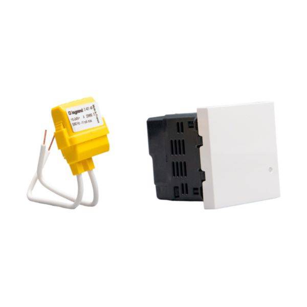 Matixgo - Dimmer universal conectado s/neutro - 75W 2 modulos branco - Controle por app - Compatível Alexa/Google/Siri