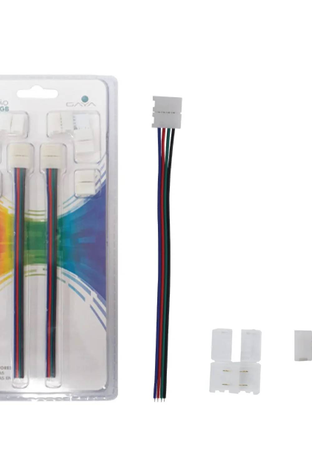 KIT FITA RGB 2835 – 12V- ROLO DE 5 METROS – ACESSÓRIOS