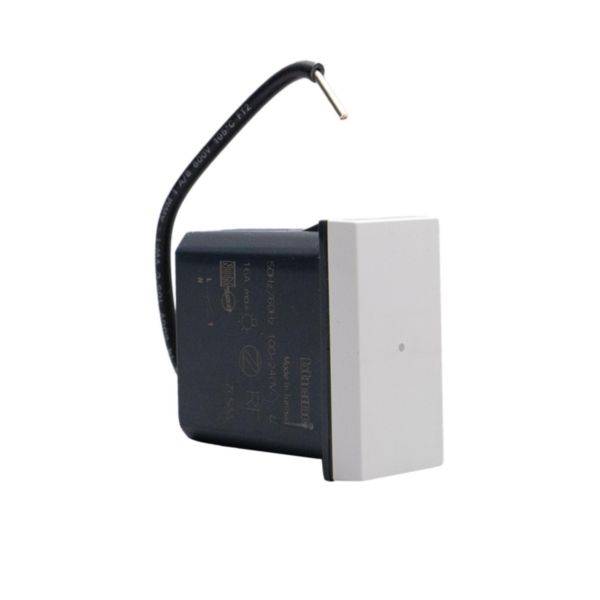 Matixgo - Módulo conectado para tomada de energia 1M branco - Controle por voz - Compatível Alexa/Google/Apple - Montagem encastrada