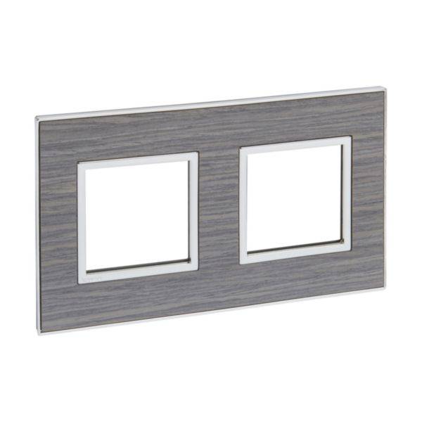 Placa 2X2 Módulos Quadrados Grey Oak Arteor