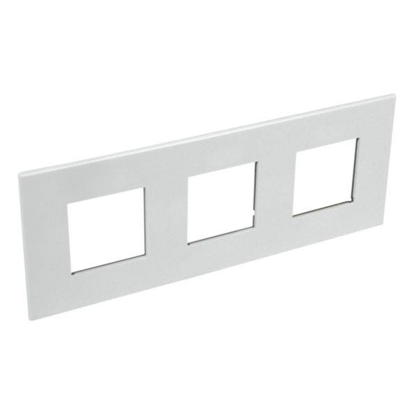 Placa 3X2 Módulos Quadrados Soft Alu Arteor