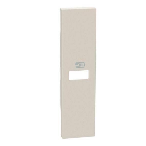Tampa Para Tomada Carregador USB X1 1M Sand - Living Now