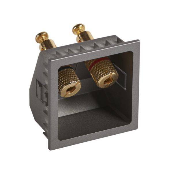 Conector Audio Home Theater 2X Quadrado 2M Magnesio Arteor