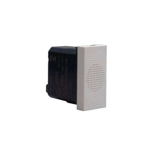 Matixgo - Campainha cigarra 230V 1M branca - IP20 - 80dB - Instalação fácil