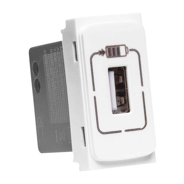 Carreg.1X Usb 1500Ma 1M Branca - Zeffia