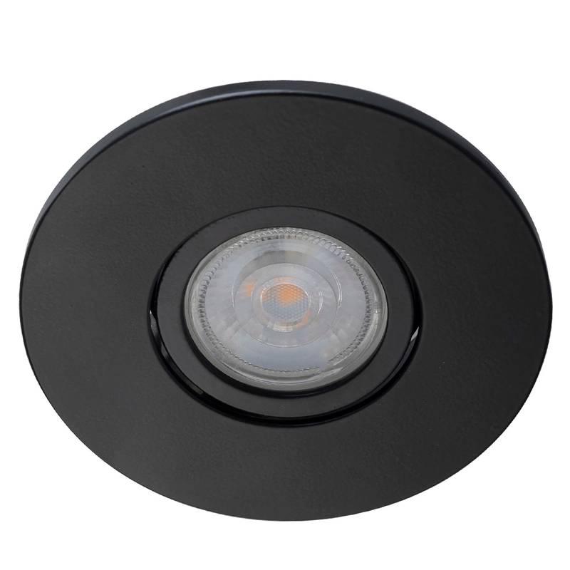 Plafon De Embutir Redondo Aluminio 1,7cmx7,8cm Delfi