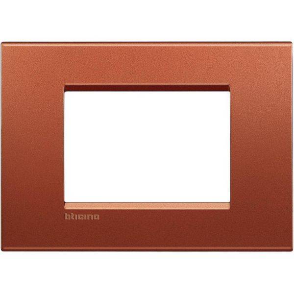 Placa Quadrada 3 Postos 4X2 - Brick