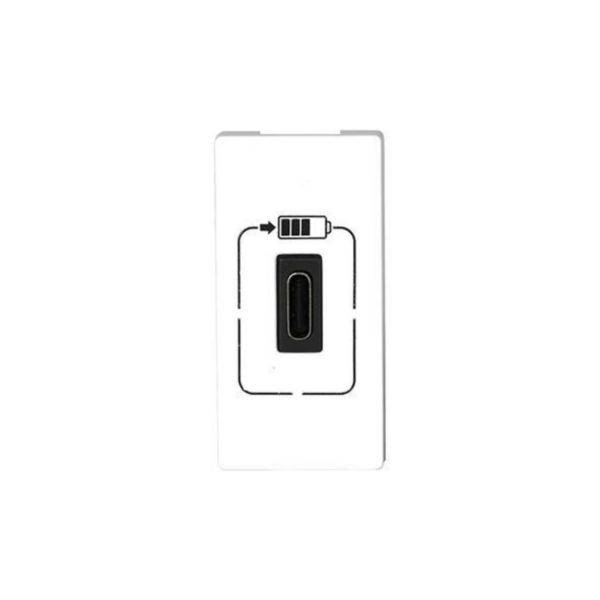 Carregador 1X USB Tipo C 1500Ma 1M Branca - Pial Plus+